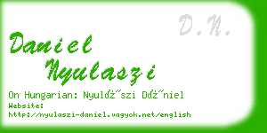 daniel nyulaszi business card